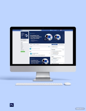 Software Company Social Media Template
