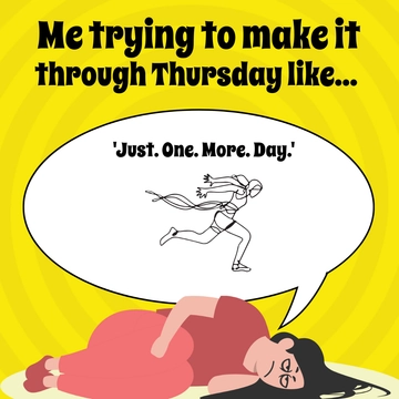 Free Thursday Meme Template to Edit Online