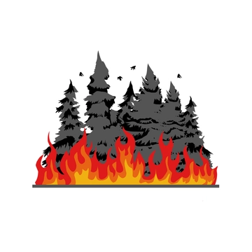 Free Wildfire Clipart to Edit Online