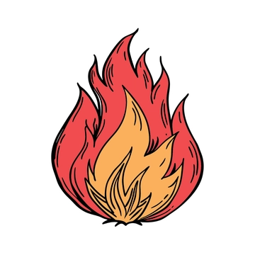 Free Vintage Fire Clipart to Edit Online