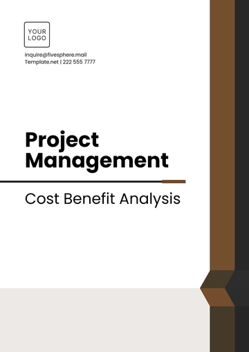 Free Project Management Cost Benefit Analysis Template to Edit Online