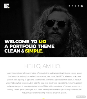 Photographer Portfolio HTML5/CSS3 Website Template