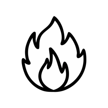 Free Icon-style Fire Clipart to Edit Online