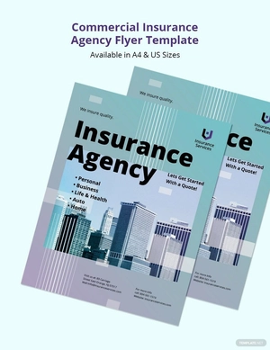 Commercial Insurance Agency Flyer Template