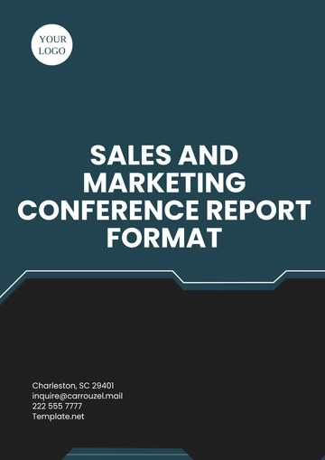 Free Sales and Marketing Conference Report Format Template to Edit Online