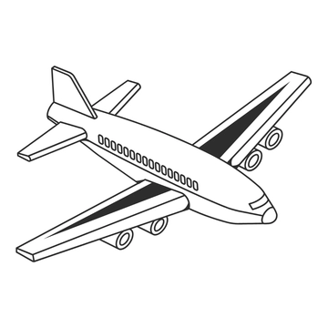 Free Transparent Airplane Clipart to Edit Online