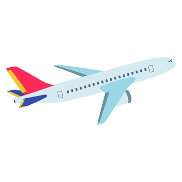 Free Passenger Airplane Clipart to Edit Online