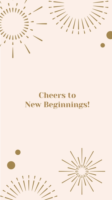 Free Happy New Year's Eve Wallpaper Template to Edit Online