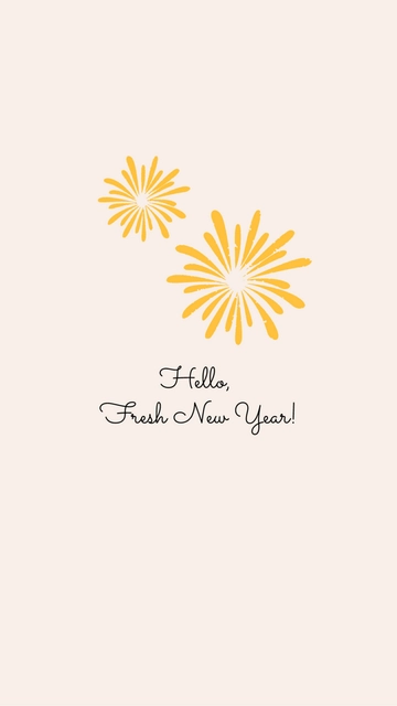 Free New Year Day Wallpaper Template to Edit Online
