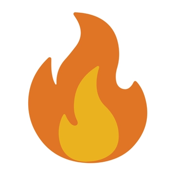 Free Simple Fire Clipart to Edit Online
