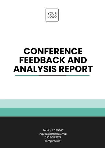 Free Conference Feedback and Analysis Report Template to Edit Online