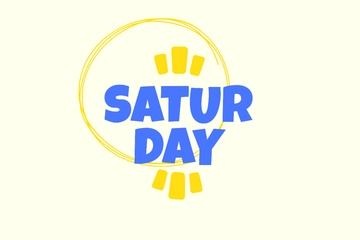 Free Saturday Sign Template to Edit Online