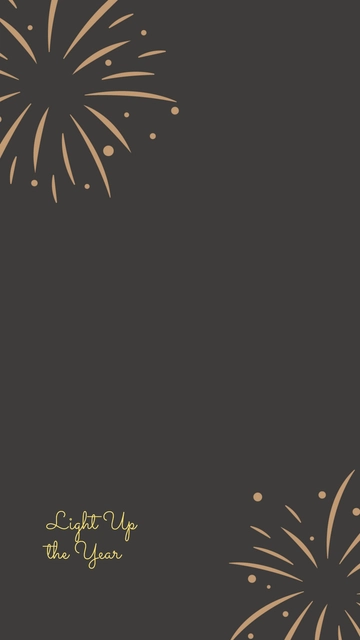 Free New Years Fireworks Wallpaper Template to Edit Online