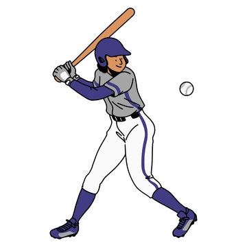 Free Minimalist Baseball Clipart to Edit Online