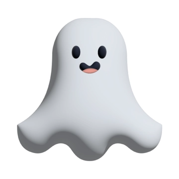 Free Ghost Emoji Clipart to Edit Online