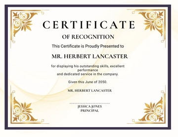 Free Teacher Recognition Certificate with Logo to Edit Online