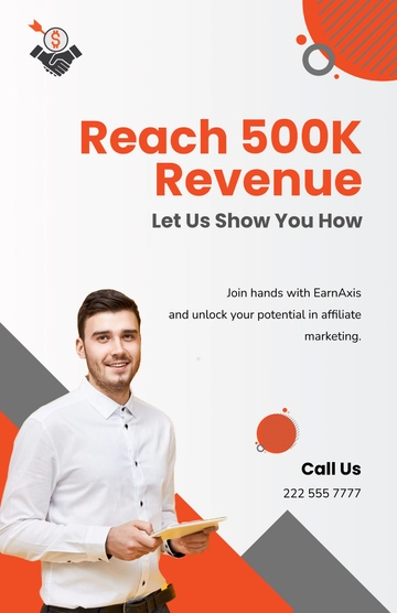 Free Affiliate Marketing Poster Template to Edit Online