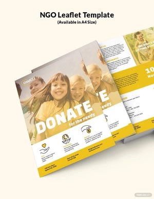 NGO Leaflet Template
