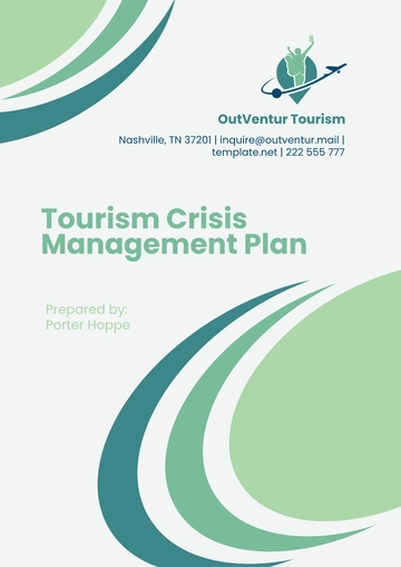 Free Tourism Crisis Management Plan Template to Edit Online