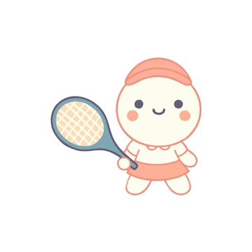 Free Cute Tennis Clipart to Edit Online