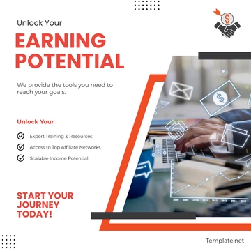 Free Affiliate Marketing Instagram Post Template to Edit Online