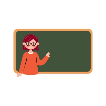 Free Chalkboard Teacher Clipart to Edit Online