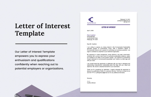 Letter of Interest