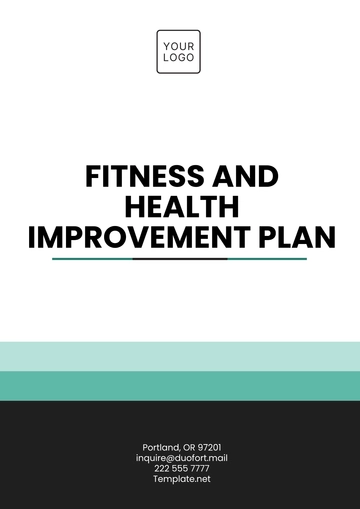 Free Fitness and Health Improvement Plan Template to Edit Online Free Fitness and Health Improvement Plan Template to Edit Online