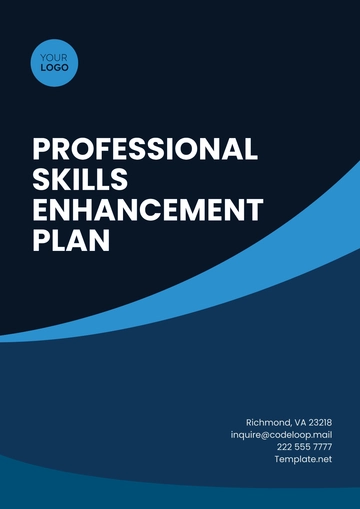Free Professional Skills Enhancement Plan Template to Edit Online Free Professional Skills Enhancement Plan Template to Edit Online
