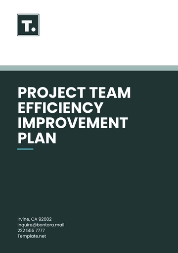 Free Project Team Efficiency Improvement Plan Template to Edit Online Free Project Team Efficiency Improvement Plan Template to Edit Online