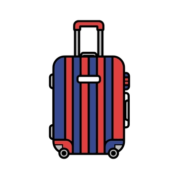 Free Travel Bag Clipart to Edit Online