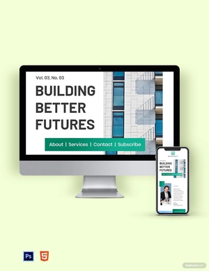 Modern Real Estate Newsletter Template