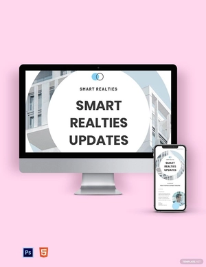 Creative Real Estate Newsletter Template