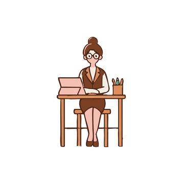 Free Colorful Teacher Clipart to Edit Online