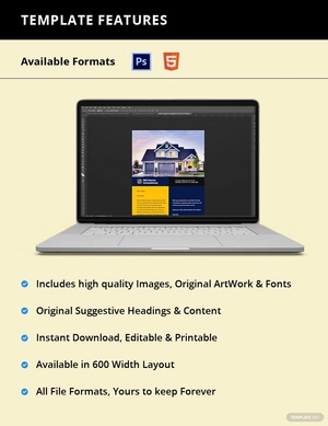Real Estate Advisor Newsletter Template