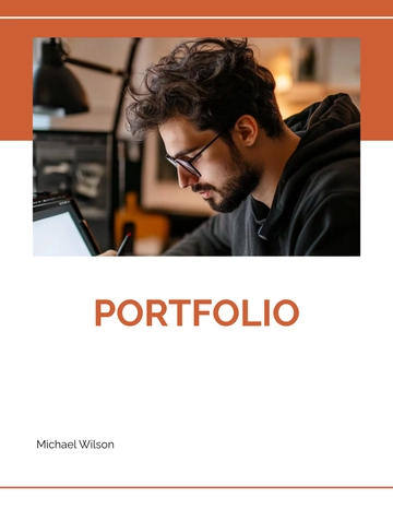 Free Modern Portfolio Template to Edit Online