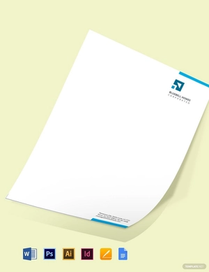 Real Estate Property Letterhead Template