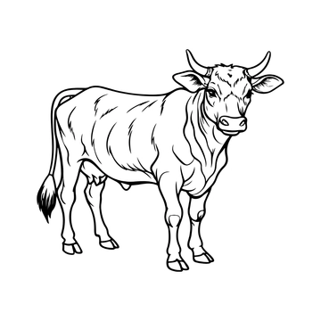 Free Transparent Cow Clipart to Edit Online