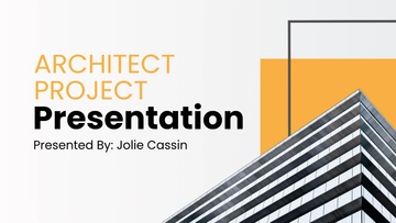 Free Architect Project Presentation Template to Edit Online