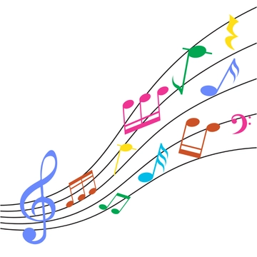Free Colorful Music Clipart to Edit Online