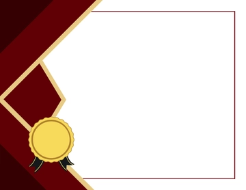 Free Maroon Background Certificate Template to Edit Online