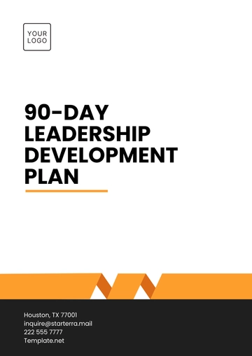 Free 90-Day Leadership Development Plan Template to Edit Online