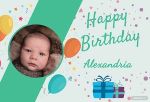 Kid's Birthday Party Invitation Template