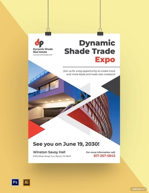 Real Estate Event Poster Template