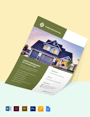 Professional Real Estate Flyer Template