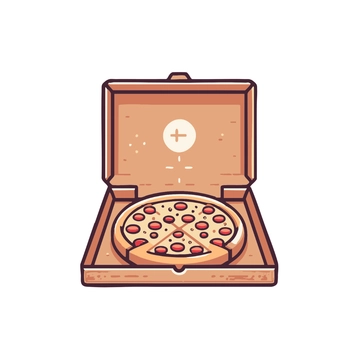 Free Pizza Box Clipart to Edit Online