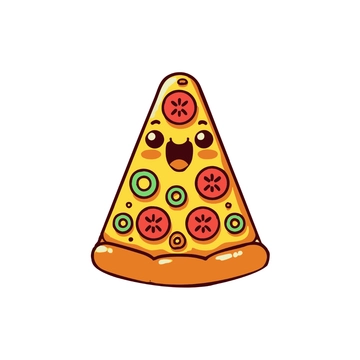 Free Funny Pizza Clipart to Edit Online