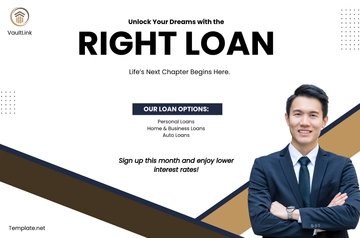 Free Bank Banner Template to Edit Online