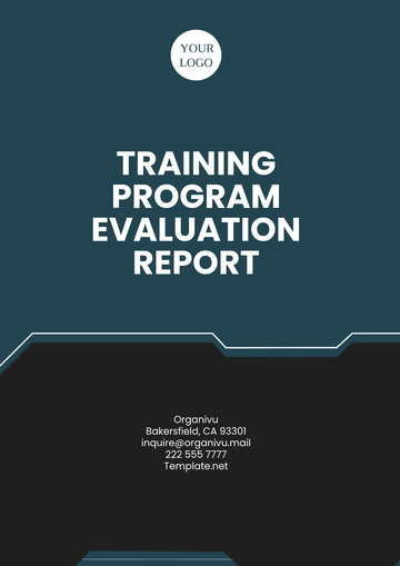 Free Training Program Evaluation Report Template to Edit Online