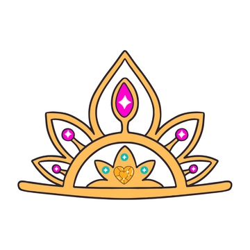 Free Cartoon Crown Clipart to Edit Online